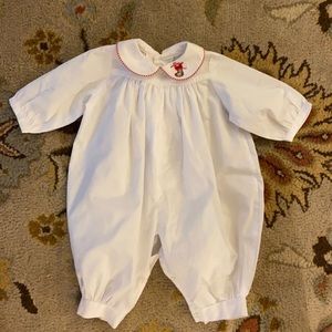 Infant Chabre Christmas Bubble Suit 6 months.